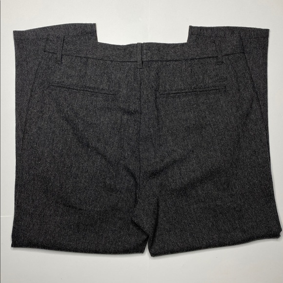 PacSun Cropped Wool Blend Flat Front Dress Pants - Picture 3 of 12